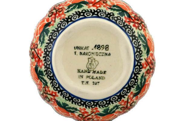 Scalloped Fluted Bowl 5"