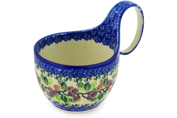 Bowl with Loop-Handle 6"