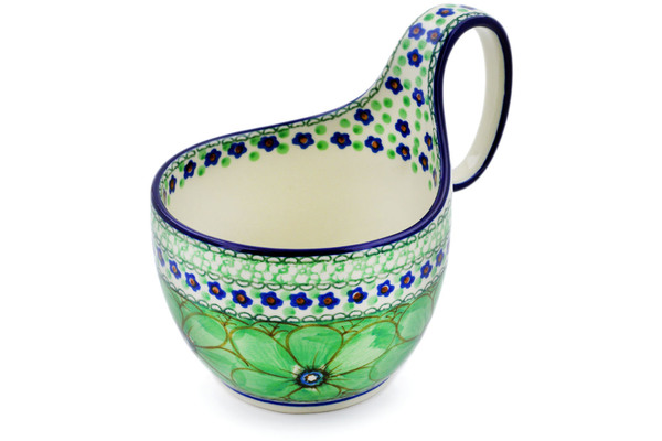 Bowl with Loop-Handle 6"