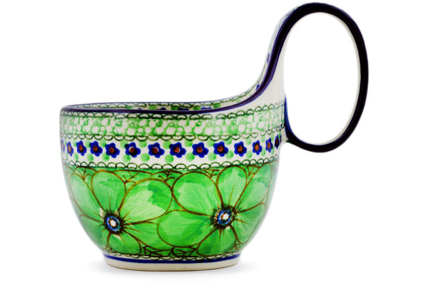 Bowl with Loop-Handle 6"