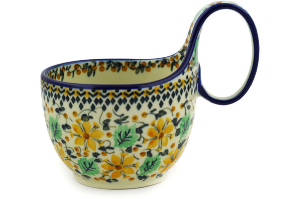 Bowl with Loop-Handle 6"