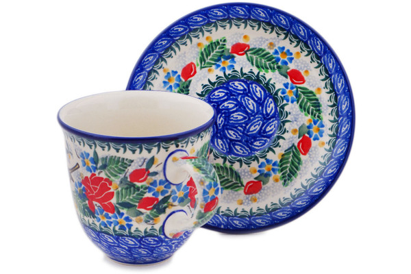 Cup with Saucer 10 oz