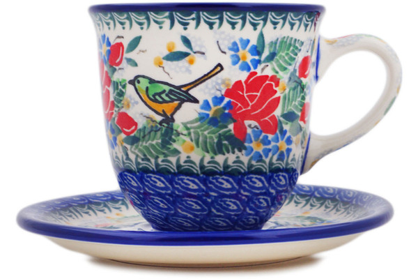 Cup with Saucer 10 oz