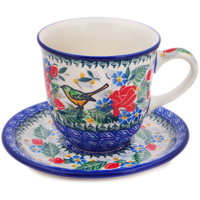 Cup with Saucer 10 oz