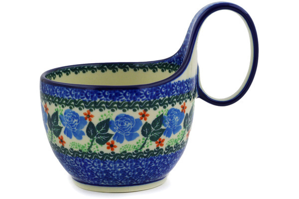 Bowl with Loop-Handle 6"