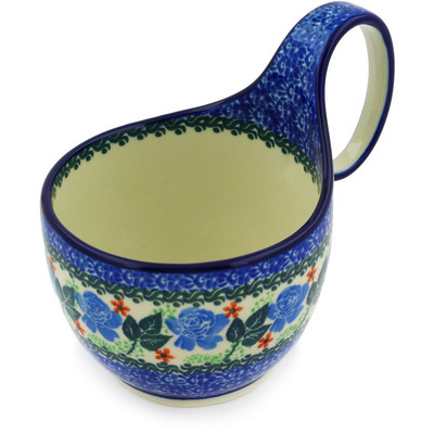 Bowl with Loop-Handle 6"