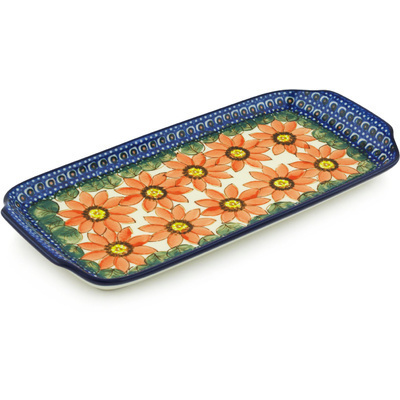 Platter with Handles 13"