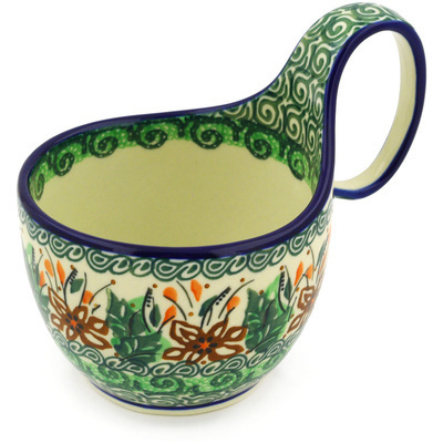 Bowl with Loop-Handle 6"