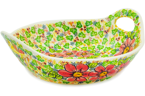 Bowl with Handles 13"