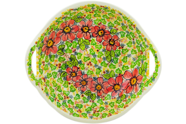 Bowl with Handles 13"