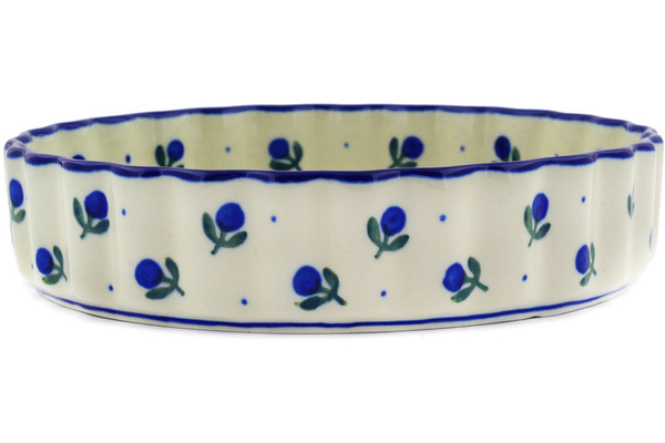 Fluted Pie Dish 8"