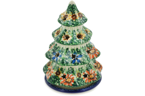 Christmas Tree Candle Holder 6"