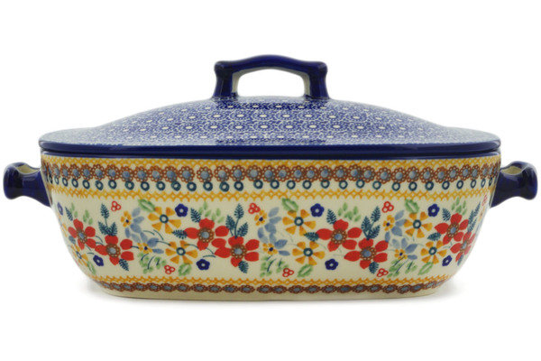 Baker with Cover with Handles 12"