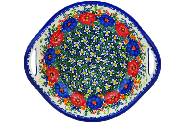 Bowl with Handles 13"