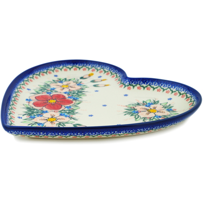 Heart Shaped Platter 10"