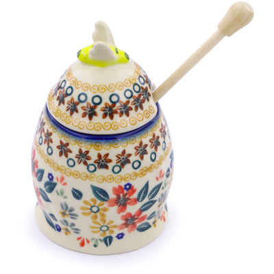 Honey Jar with Dipper 5"