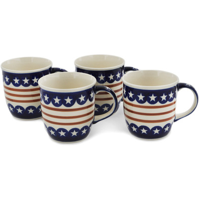 Set of Four 12oz Mugs