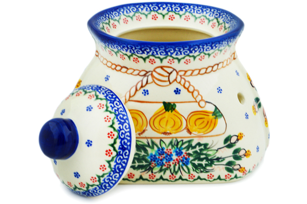 Garlic and Onion Jar 7"