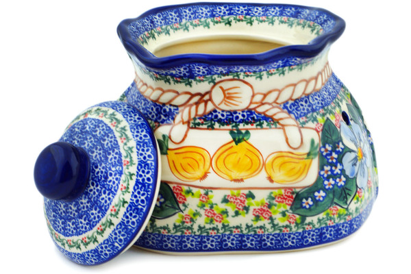 Garlic and Onion Jar 9"