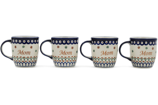 Set of Four 12oz Mugs
