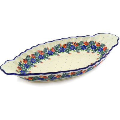 Platter with Handles 16"