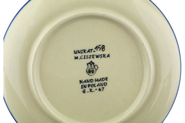 Bouillon Cup with Lid and Saucer 13 oz