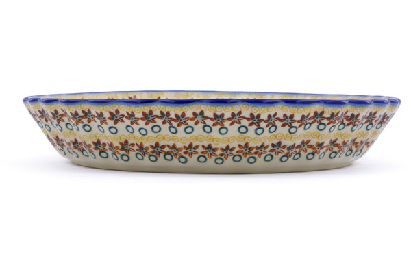 Fluted Pie Dish 10"