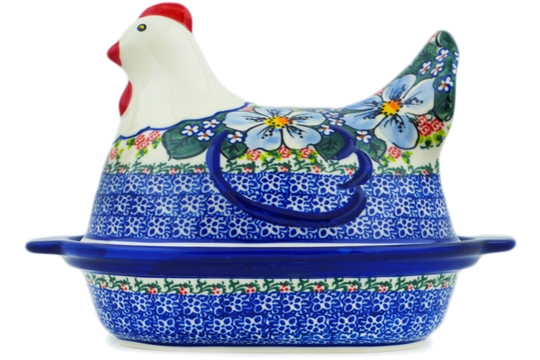 Hen Shaped Jar 9"