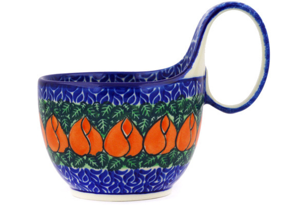 Bowl with Loop-Handle 6"