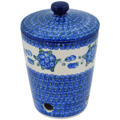 Garlic and Onion Jar 7"