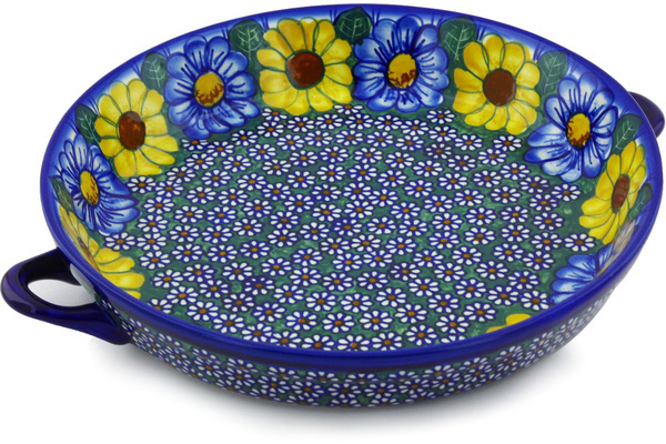 Round Baker with Handles 13"