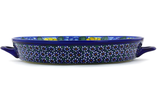 Round Baker with Handles 13"