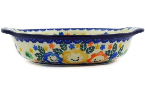 Round Baker with Handles 7"