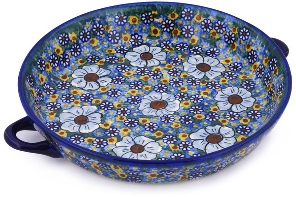 Round Baker with Handles 13"