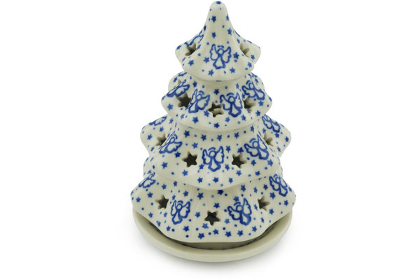 Christmas Tree Candle Holder 6"