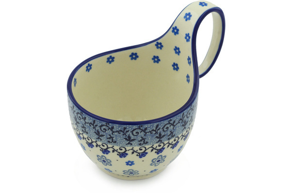 Bowl with Loop-Handle 6"