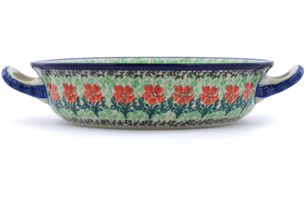 Round Baker with Handles 8"