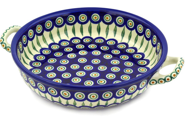 Round Baker with Handles 10-inch