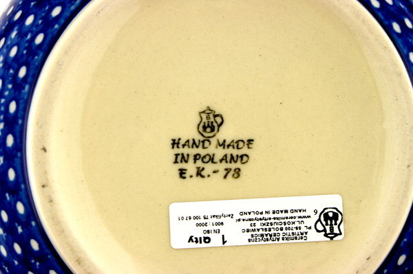 Jar with Lid and Handles 7"