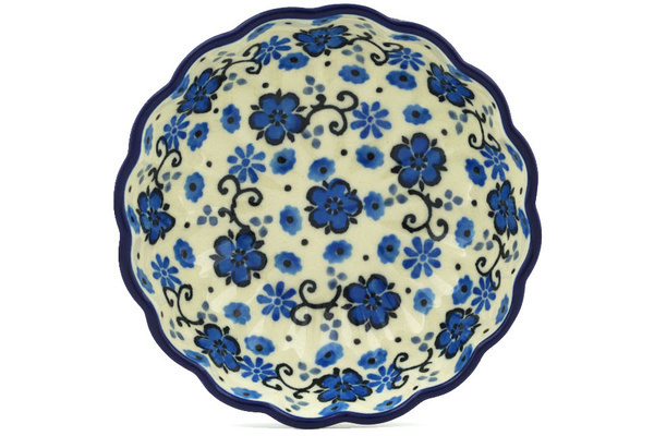 Scalloped Fluted Bowl 5"