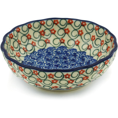 Scalloped Fluted Bowl 5"