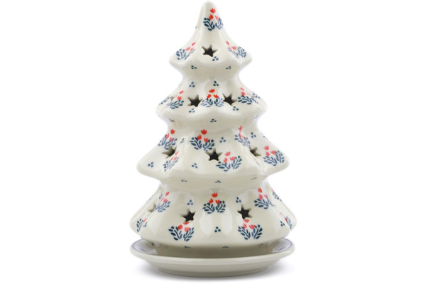 Christmas Tree Candle Holder 8"