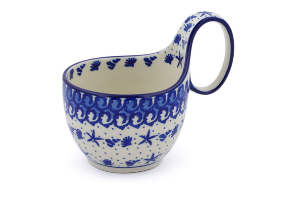 Bowl with Loop-Handle 6"