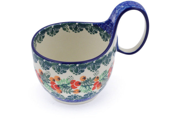 Bowl with Loop-Handle 6"