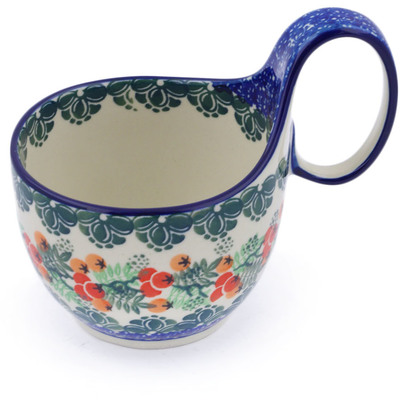 Bowl with Loop-Handle 6"