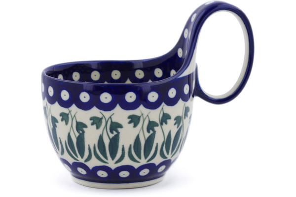 Bowl with Loop-Handle 6"