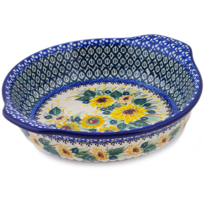 Round Baker with Handles 9"