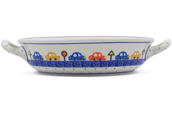 Round Baker with Handles 10"