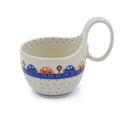 Bowl with Loop-Handle 6"