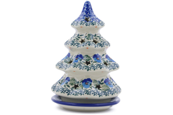 Christmas Tree Candle Holder 7"